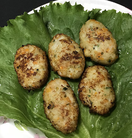 スズキのさつま揚げ 釣りバカ男の手料理