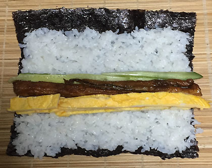 巻き寿司の作り方
