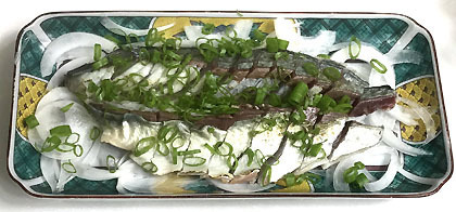 鯖の藁焼き