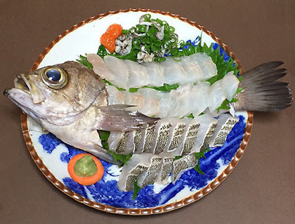 眼張 メバル 釣りバカ男の手料理